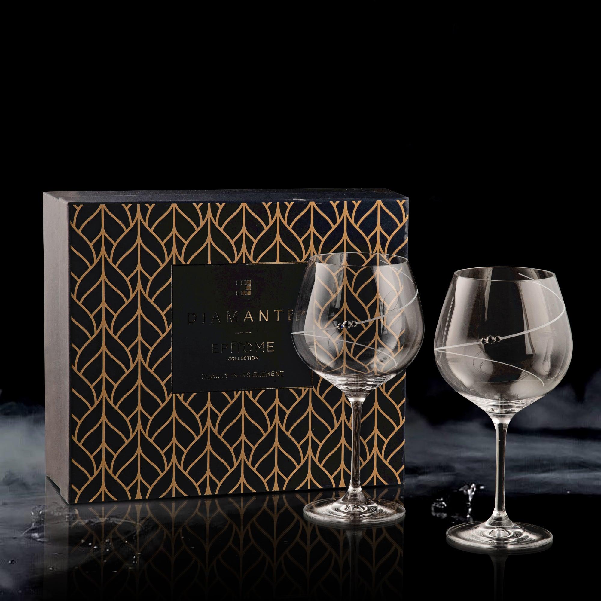 Made in United Kingdom - Silhouette Gin Glasses – Set of 2 - Image 3