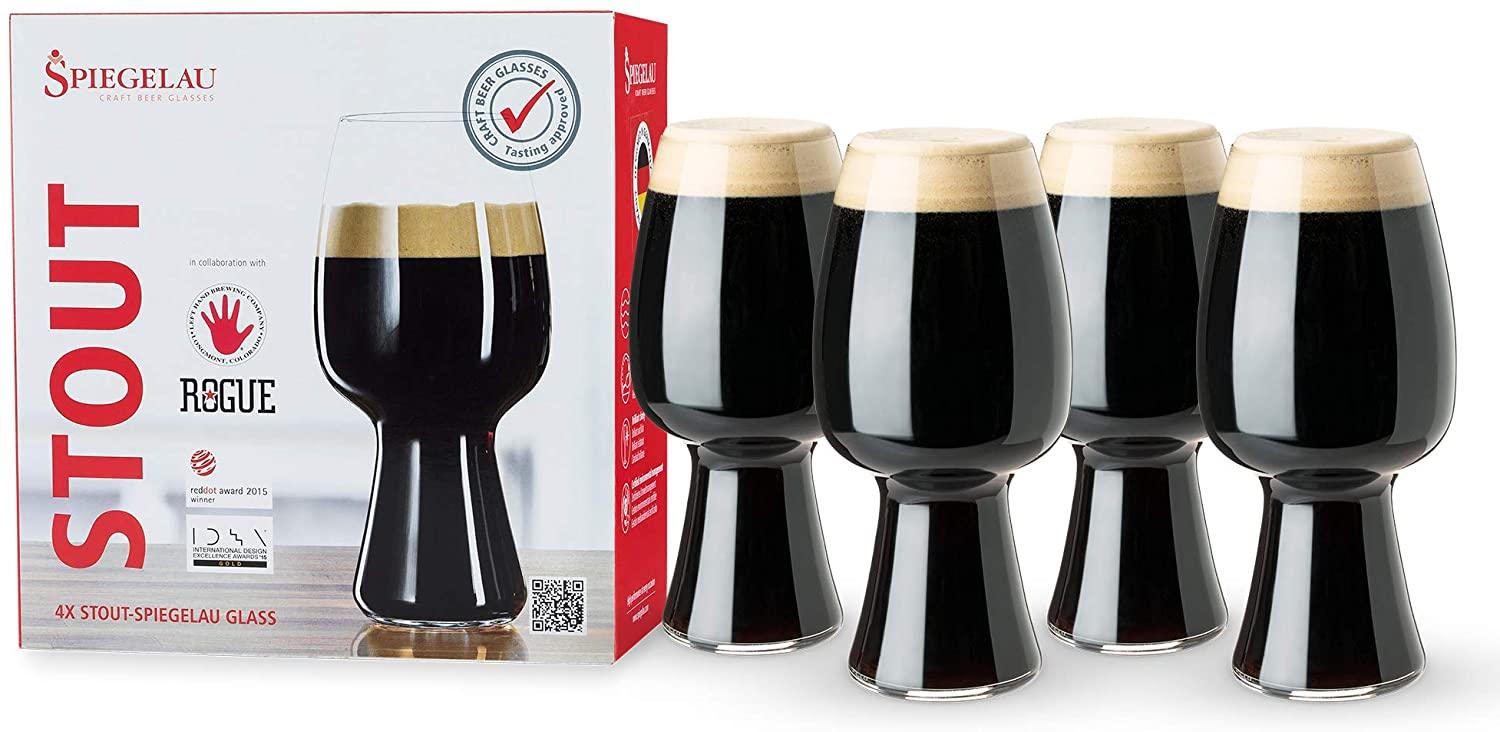 STOUT CRAFT Crystal BEER GLASS - SET OF 4 - MADE IN GERMANY - Image 2