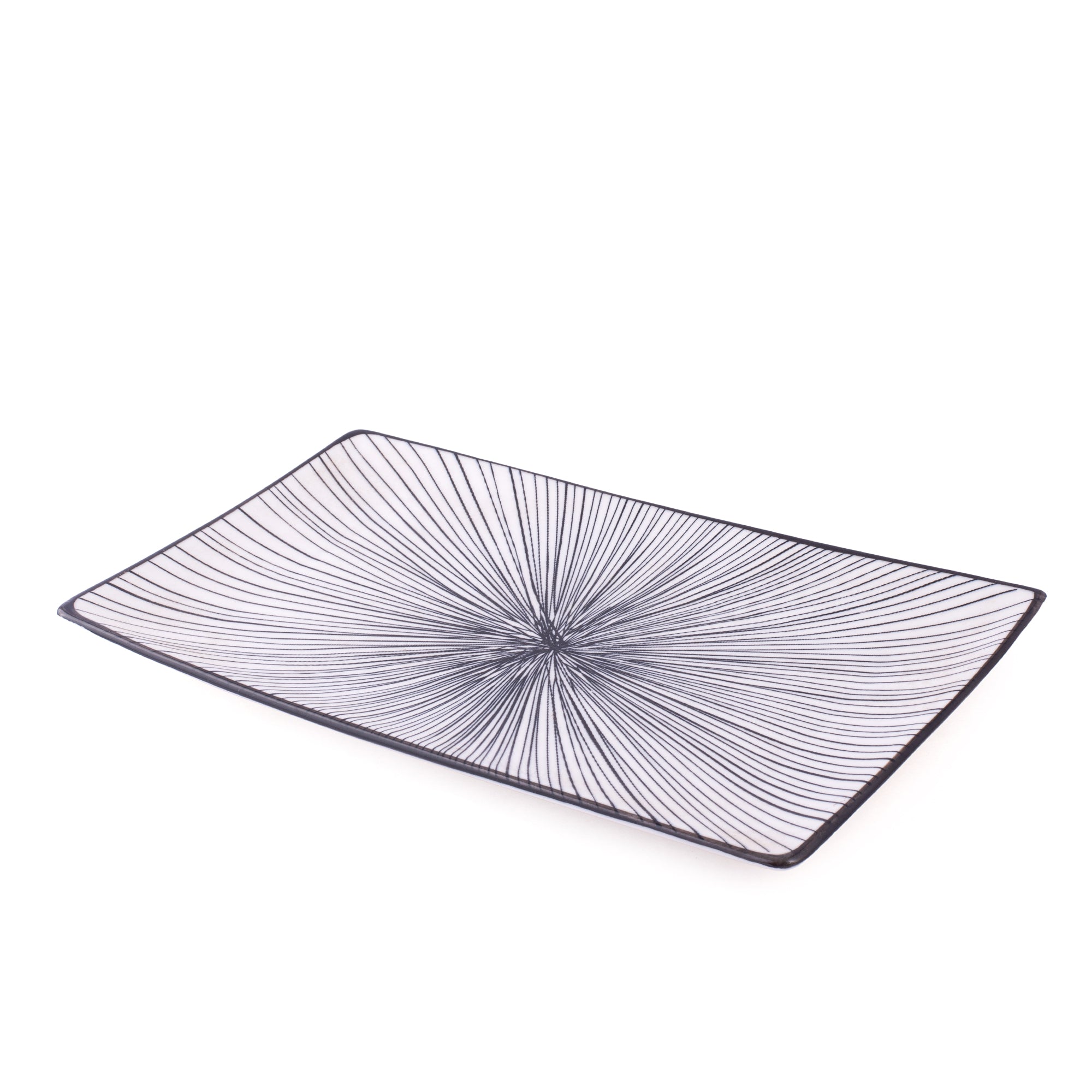 Modern Rectangle Dining Platter - Set Of 2 - Image 2