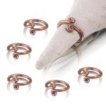 LILY NAPKIN RING - Set Of 6