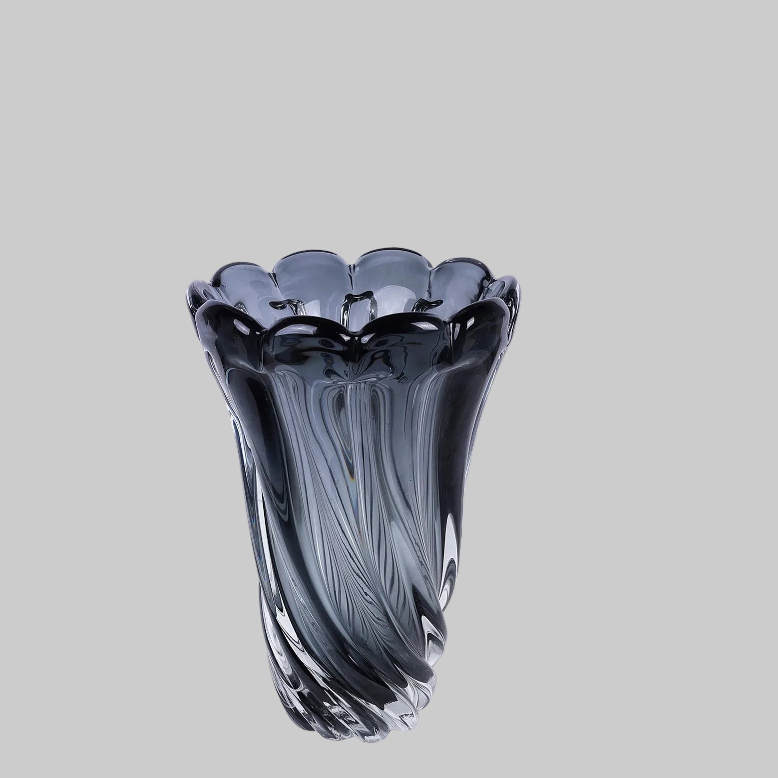 CRYSTAL Opulent Clear Vase - Image 2