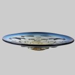 Royal Facet Crystal Centrepiece