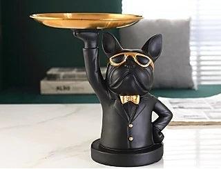 Cute Bulldog Statue Figurines - Image 6