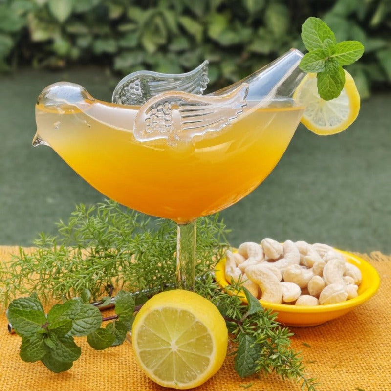 Bird Wings Cocktail Glass - Set Of 2