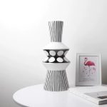 Black & White Decorative Vase
