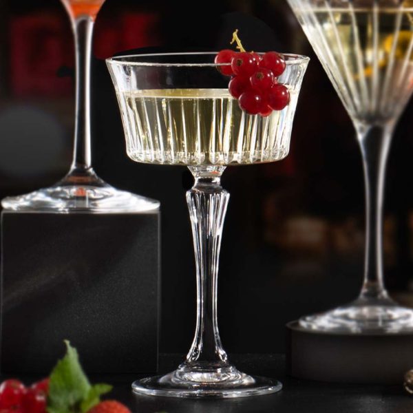 Made In Italy - Timeless Crystal Champagne Coupe Glass - Set of 2