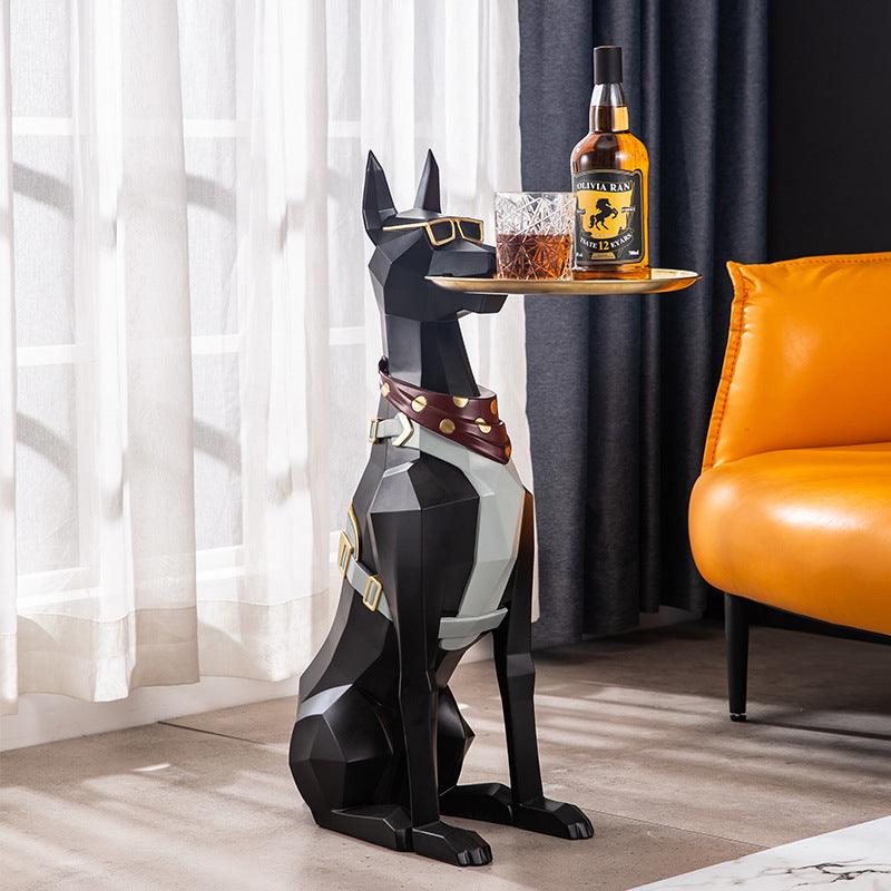 DOBERMAN BUTLER SCULPTURE - Image 2