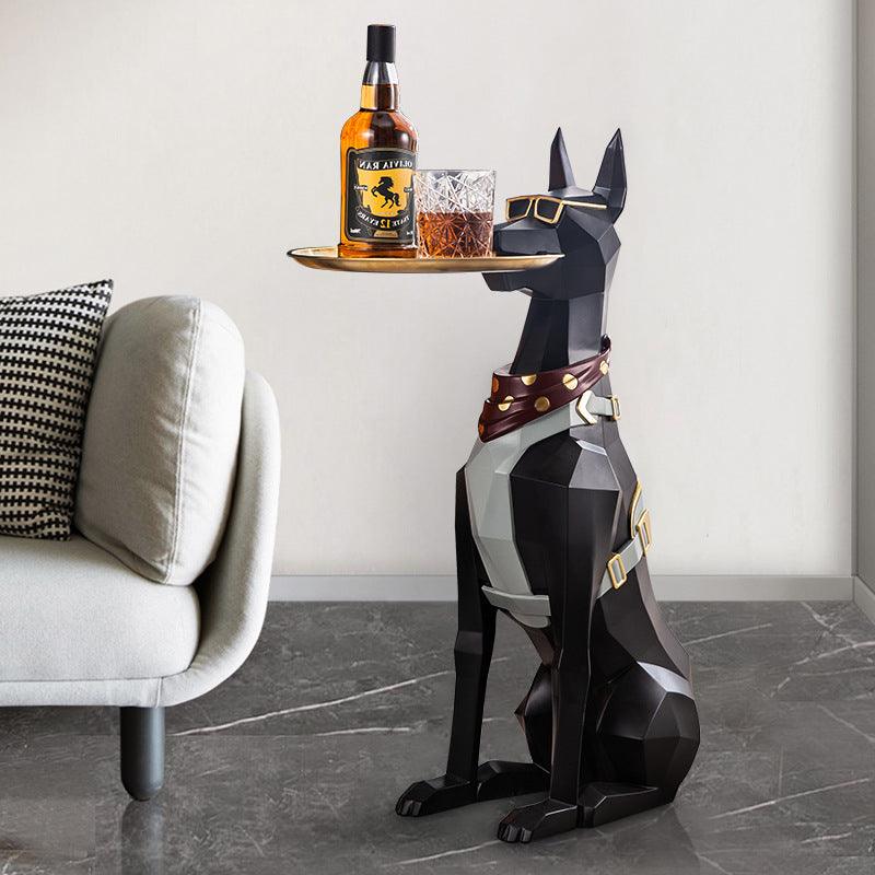 DOBERMAN BUTLER SCULPTURE - Image 3