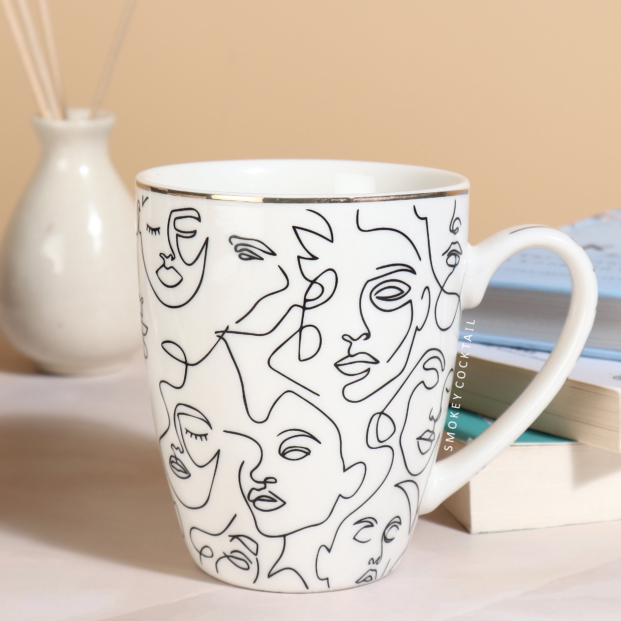 CREATIVE FACE MUG - SET OF 2 - Image 7