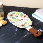 Floral Serving Platter
