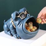 Open Mouth Bulldog Figurine