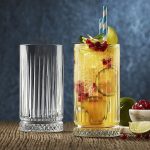 TALL FLOW GEO GLASS-SET OF 6