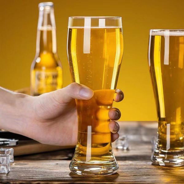 Sturdy Tall Brew Beer Glass - Set Of 6