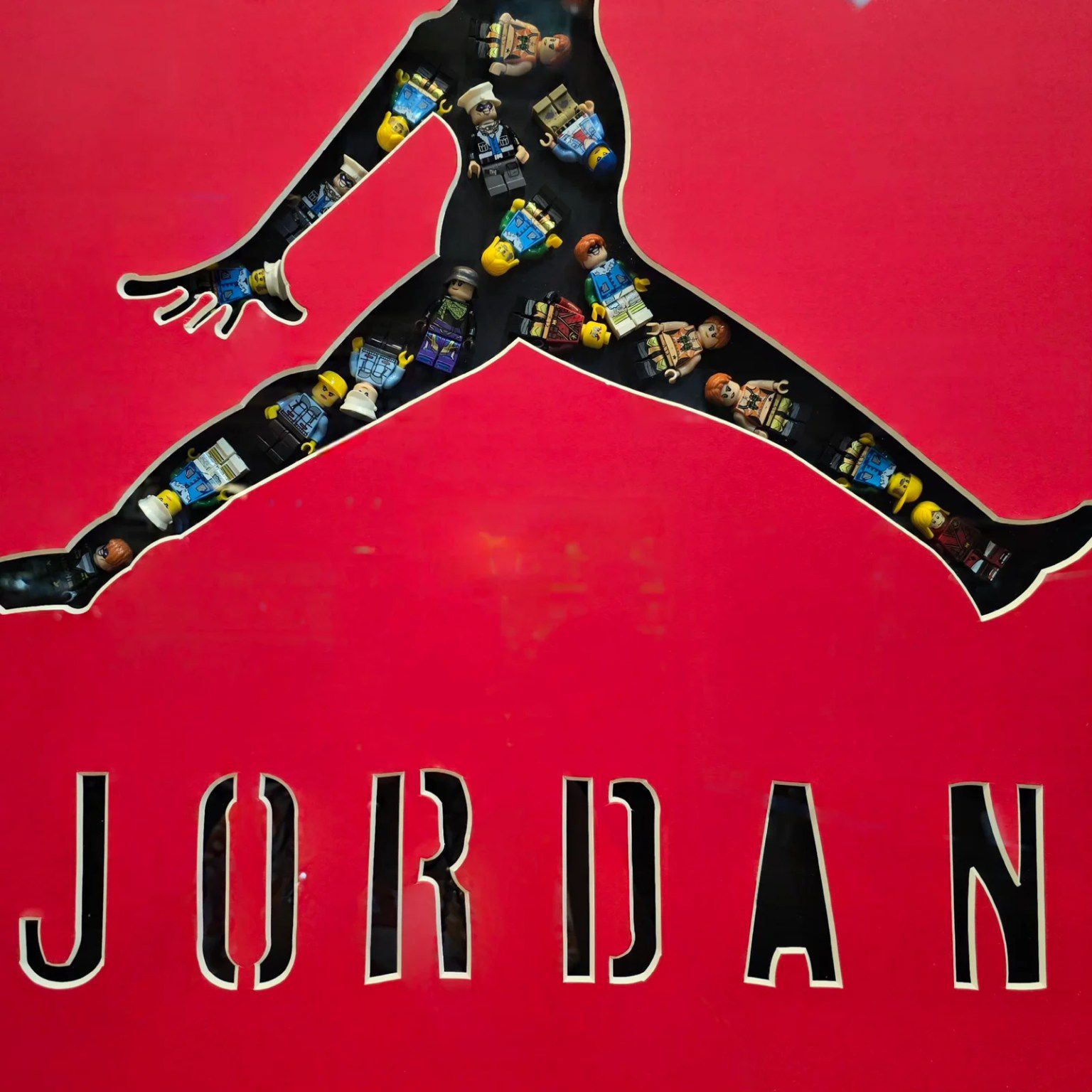 Jordan-Themed Lego Wall Decor - Image 4