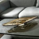 Elegant Crystal Centre Table Decor Piece