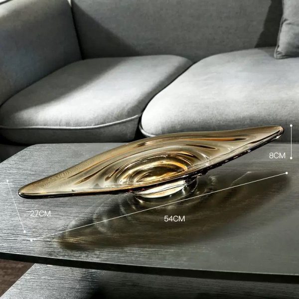 Elegant Crystal Centre Table Decor Piece