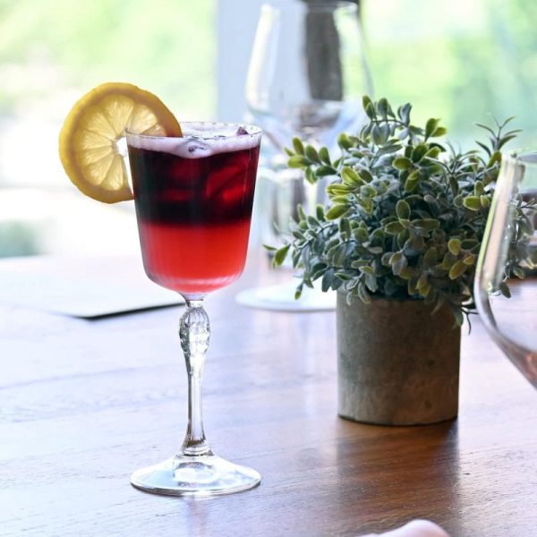 america's cordial crystal glass - Set of 2 - made in italy