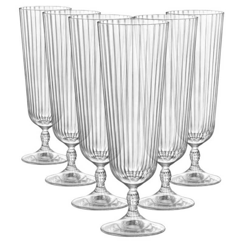 america's sling cocktail crystal glass - set of 2 - made in italy - Image 2