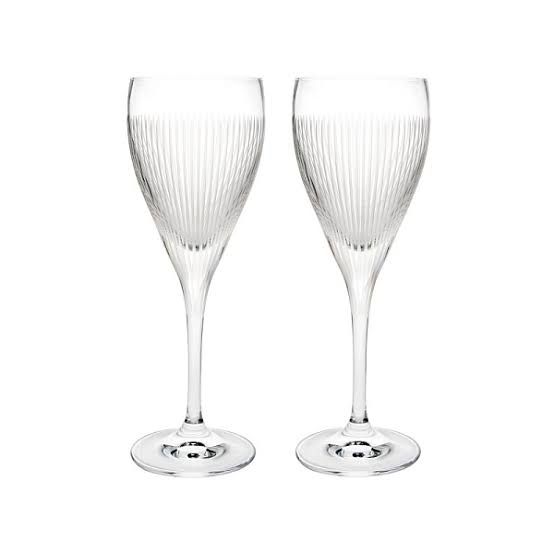 da vinci hand-cut crystal goblet glass - set of 2 - Image 3