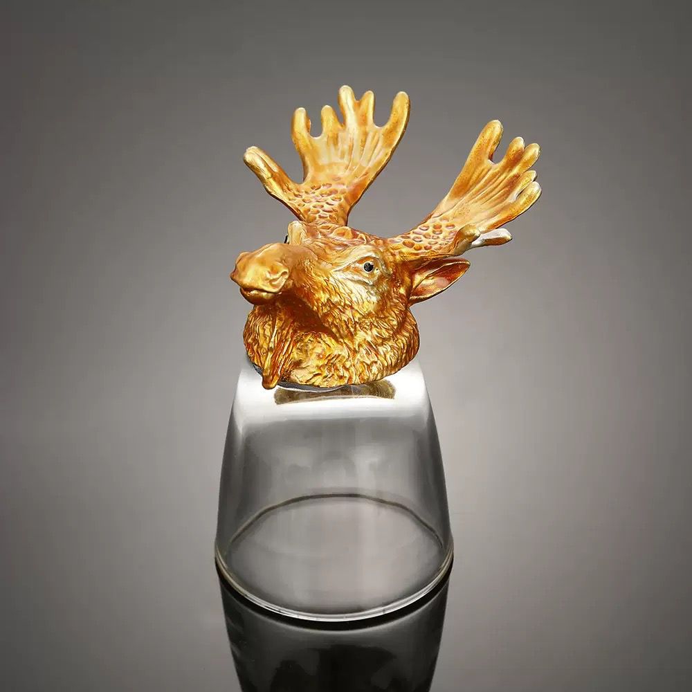 Safari Animal Head Shotglass - Set Of 6 (Gift Box) - Image 7