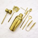 Essential Cocktail Bar Kit -  Set Of 8 (Gift Box)