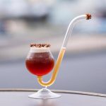 Premium Straw Cocktail Glass - Set Of 2
