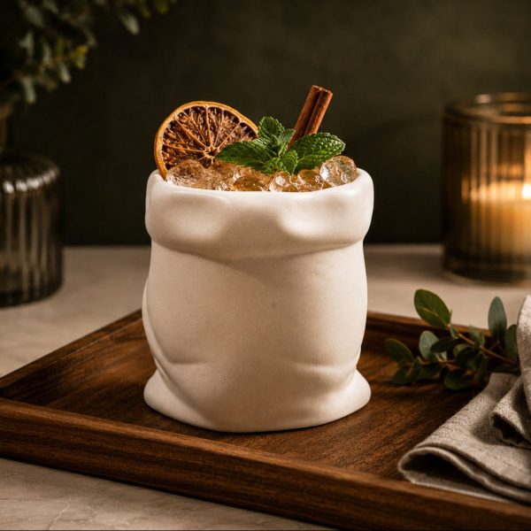 Tropical Tiki Drink Glass - Set Of 2