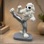 Playful Lion Decor Piece