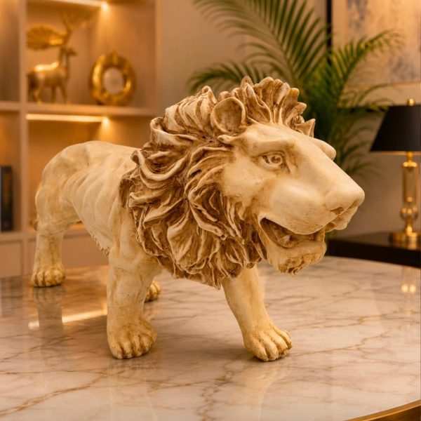 Lion Decor Statement Piece