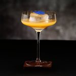 Modern Stripe Cocktail Coupe Glass - Set Of 6