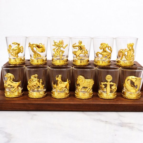 Zodiac Edition Shot Glass – Set of 12 (Gift Box)