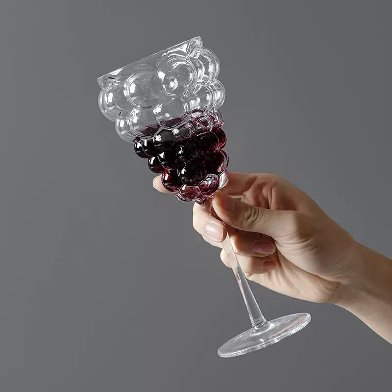 Grape Shape Wine Glass - Set Of 2 - Image 2