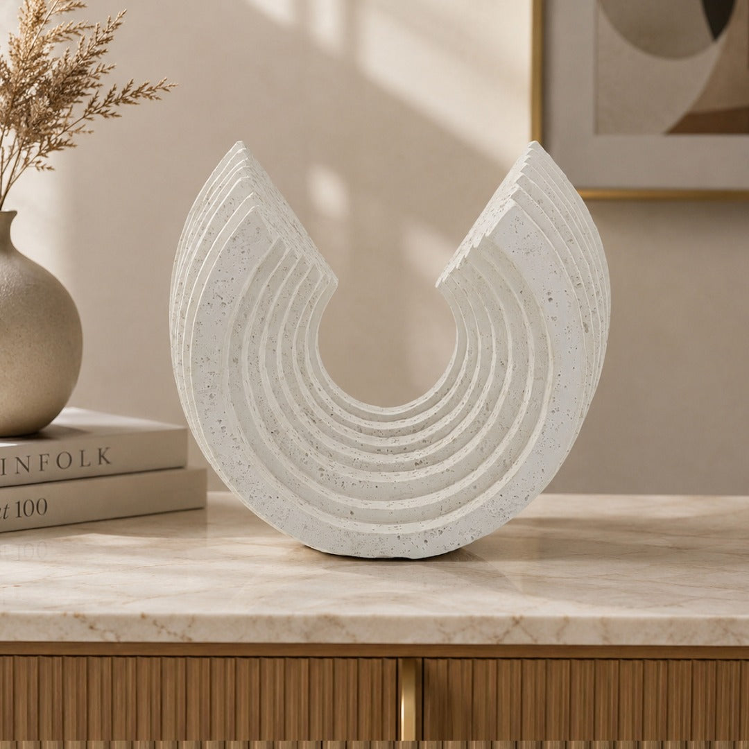 Layered Arch Sculpture Decor - Image 3