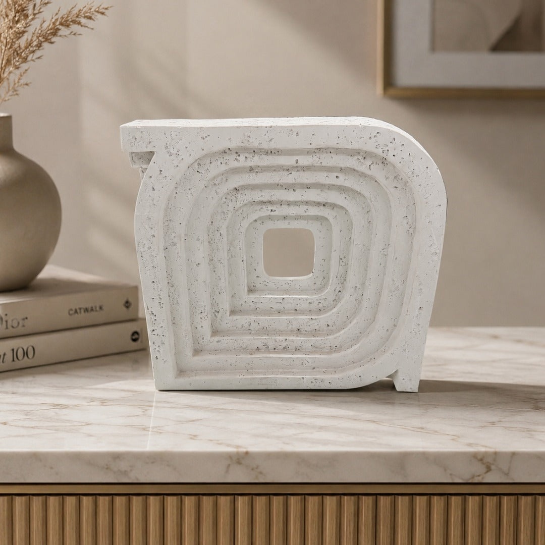 Layered Arch Sculpture Decor - Image 4