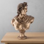 Greek Apollo Bust Decor