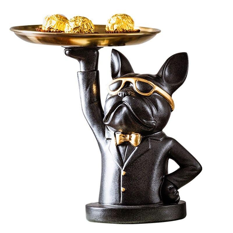 Cute Bulldog Statue Figurines - Image 8