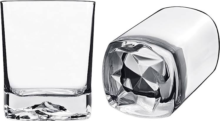 ON THE ROCKS CRYSTAL GLASS - SET OF 4 - Image 3