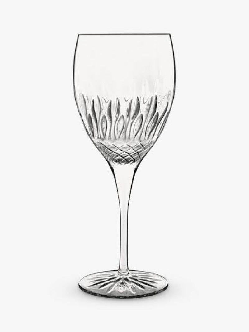 CHIANTI WINE CRYSTAL GLASS - SET OF 4 - MADE IN ITALY - Image 3