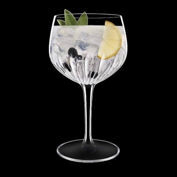 Made In Italy - SPANISH GIN CRYSTAL GLASS - SET OF 2