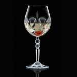 made in italy - alkemist Cocktail crystal glass - set of 2