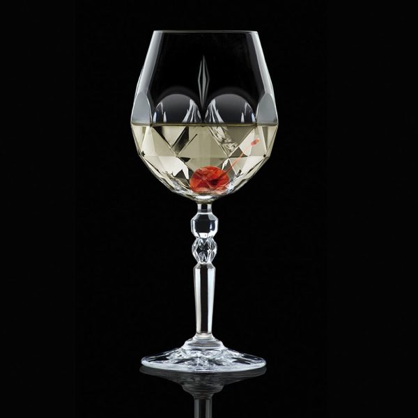 made in italy - alkemist Cocktail crystal glass - set of 2