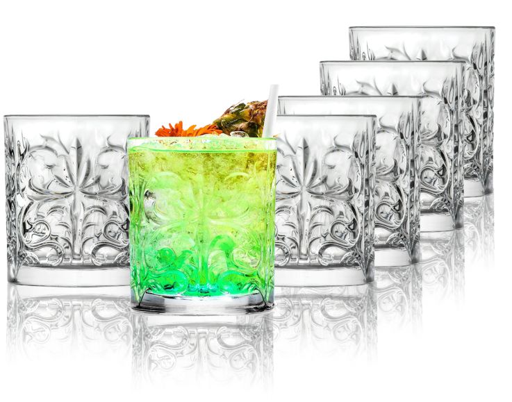 made in italy - tattoo whiskey crystal glass - set of 6 - Image 3
