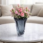 CRYSTAL Opulent Clear Vase