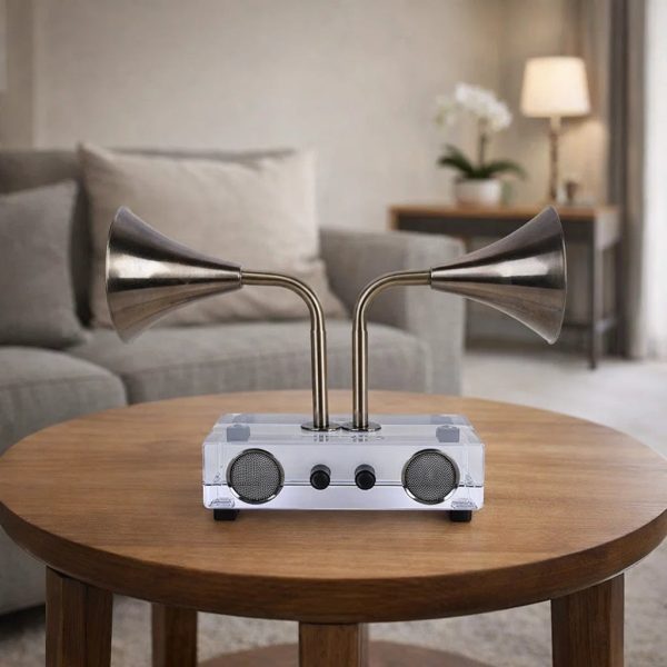 Retro Crystal Radio Showpiece