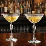 made in turkey - crystal joy martini glass - set of 2